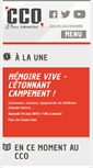 Mobile Screenshot of cco-villeurbanne.org